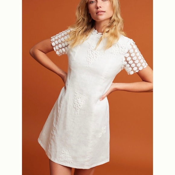 Anthropologie Dresses & Skirts - LOVELY White Dress from Anthropologie